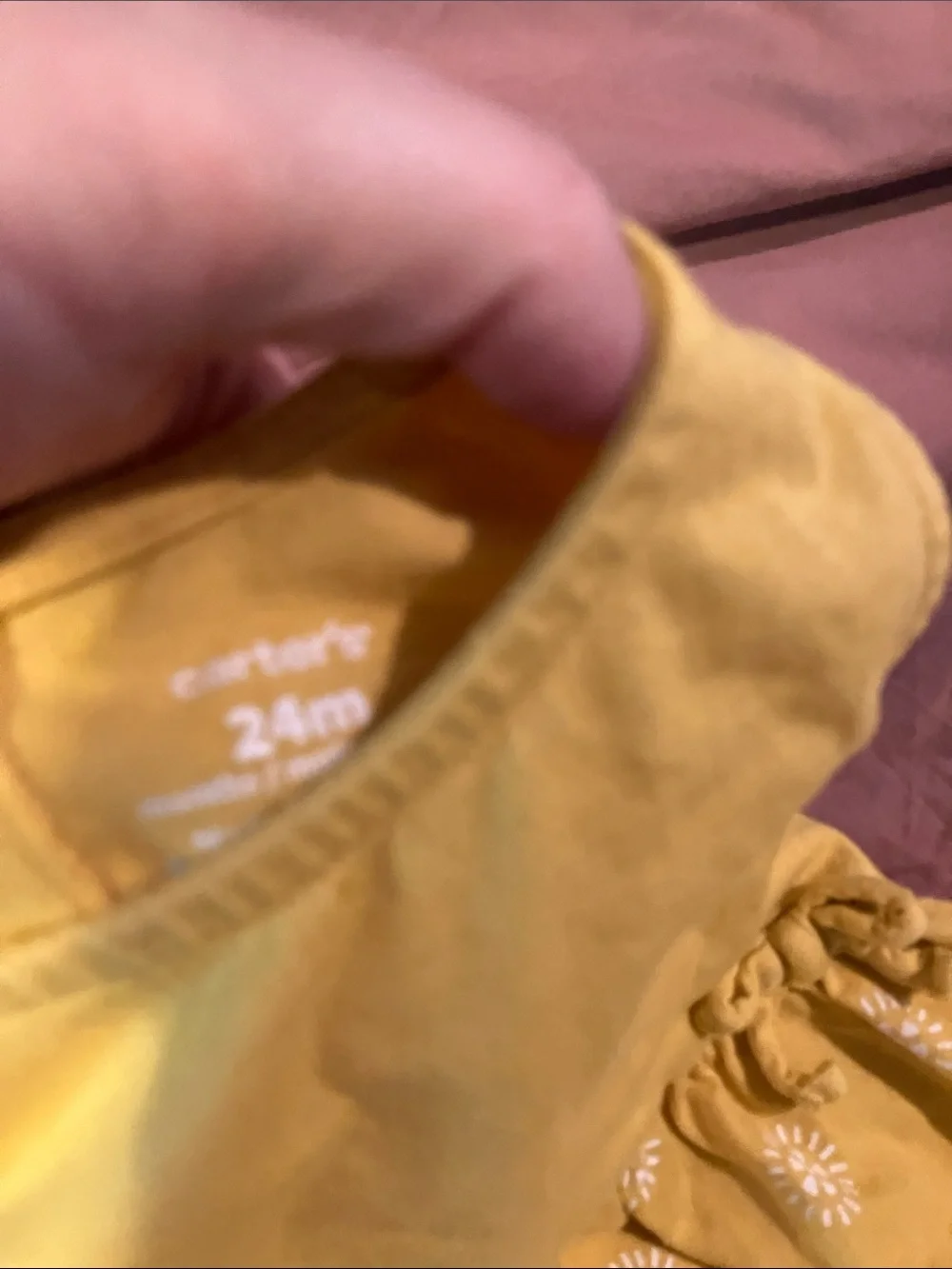 Carter's lot of onesies, pants, dress, tank top and matching set for 24M baby